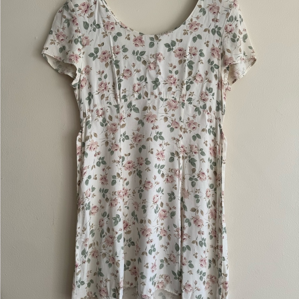 Sweet Rose Print All That Jazz Babydoll Dress